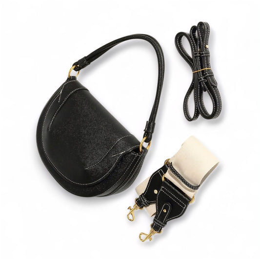 The Luxe Saddle Shoulder & Crossbody Bag